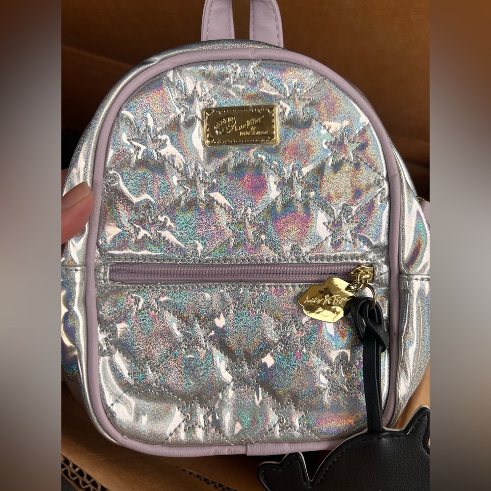 Silver Mini Backpack - image 2